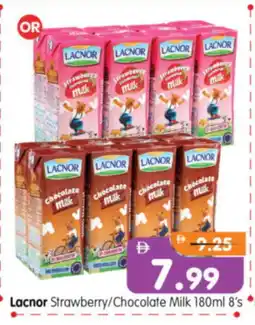 Al Madina Hypermarket LACNOR Flavoured Milk offer