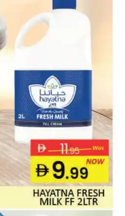 Mango Hypermarket LLC HAYATNA Fresh Milk offer