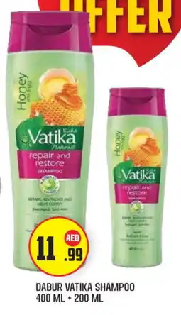 Baniyas Spike Hypermarket VATIKA Shampoo / Conditioner offer