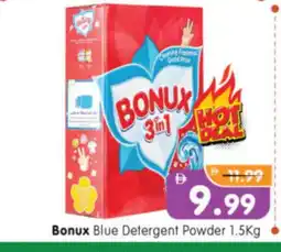 Al Madina Hypermarket BONUX Detergent offer