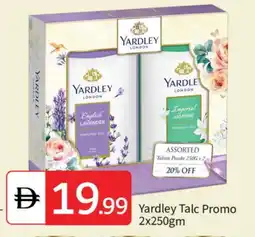 Talal Market YARDLEY Talcum Powder offer