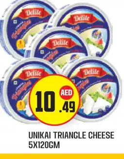 Baniyas Spike Hypermarket UNIKAI Triangle Cheese offer