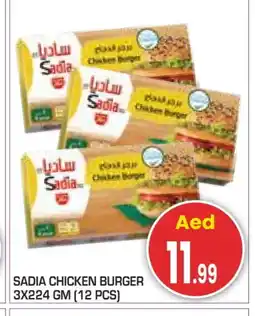 Baniyas Spike Hypermarket SADIA Chicken Burger offer