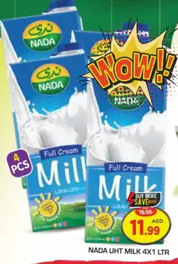 Baniyas Spike Hypermarket NADA Full Cream Milk offer