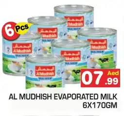 Baniyas Spike Hypermarket ALMUDHISH Evaporated Milk offer