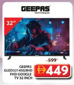 Grand Hyper Market GEEPAS Smart TV offer