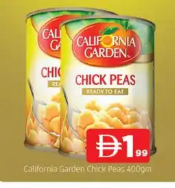 Al Madina CALIFORNIA GARDEN Chick Peas offer