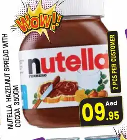 Baniyas Spike Hypermarket NUTELLA Chocolate Spread offer