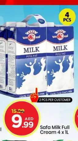 Mark & Save SAFA Full Cream Milk offer