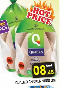 Baniyas Spike Hypermarket QUALIKO Frozen Whole Chicken offer