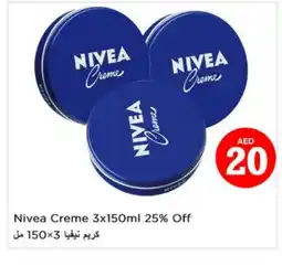 Last Chance Nivea Face cream offer