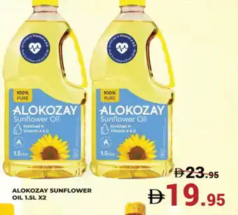 Kerala Hypermarket ALOKOZAY Sunflower Oil offer