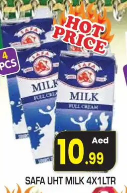 Baniyas Spike Hypermarket SAFA Long Life / UHT Milk offer