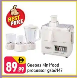 Shaklan GEEPAS Food Processor offer