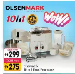 Shaklan OLSENMARK Food Processor offer