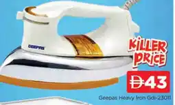 Al Madina GEEPAS Ironbox offer