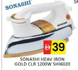 Mango Hypermarket LLC SONASHI Ironbox offer