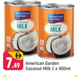 Shaklan AMERICAN GARDEN Coconut Milk offer