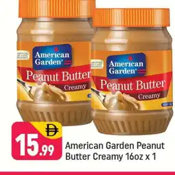 Shaklan AMERICAN GARDEN Peanut Butter offer