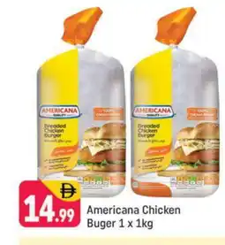 Shaklan AMERICANA Chicken Burger offer
