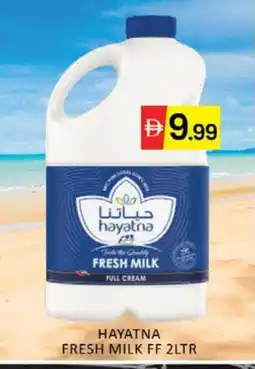 Mango Hypermarket LLC HAYATNA Full Cream Milk offer