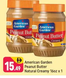 Shaklan AMERICAN GARDEN Peanut Butter offer