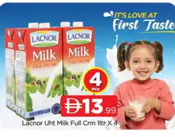 Al Madina LACNOR Long Life / UHT Milk offer