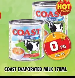 Night to Night Hypermarket COAST Evaporated Milk offer