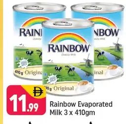 Shaklan RAINBOW Evaporated Milk offer