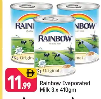 Shaklan RAINBOW Evaporated Milk offer