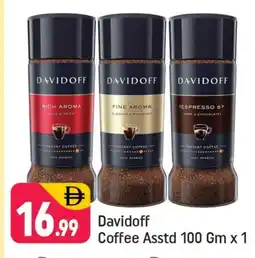 Shaklan DAVIDOFF Coffee offer