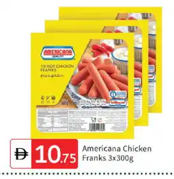 Talal Market AMERICANA Chicken Franks offer