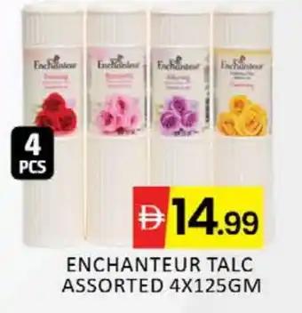 Mango Hypermarket LLC Enchanteur Talcum Powder offer
