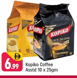 Shaklan KOPIKO Coffee offer