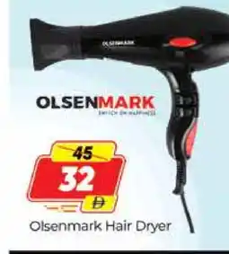 Al Madina OLSENMARK Hair Appliances offer