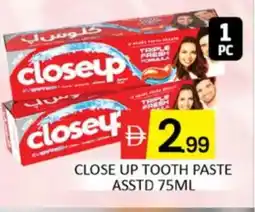 Al Madina CLOSE UP Toothpaste offer