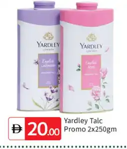 Talal Market YARDLEY Talcum Powder offer