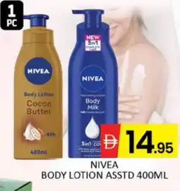 Al Madina Nivea Body Lotion & Cream offer