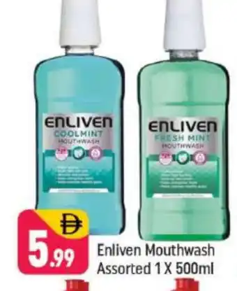 Shaklan ENLIVEN Mouthwash offer