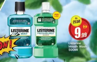 Al Madina LISTERINE Mouthwash offer