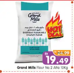 Al Madina Hypermarket GRAND MILLS Atta offer