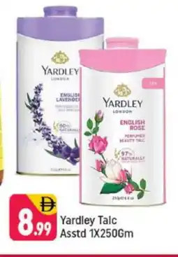 Shaklan YARDLEY Talcum Powder offer
