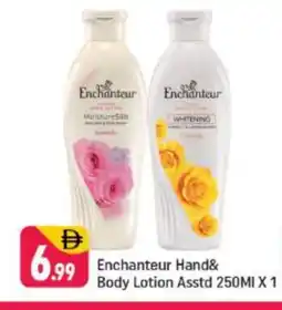 Shaklan Enchanteur Body Lotion & Cream offer
