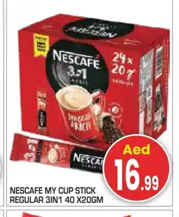 Baniyas Spike Hypermarket NESCAFE Coffee 3in1 offer