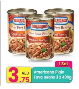 Everyday Center AMERICANA Fava Beans offer