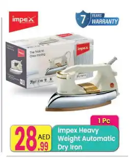 Everyday Center IMPEX Ironbox offer