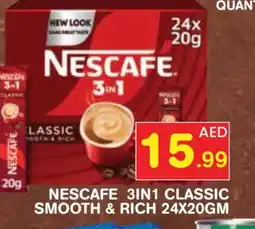 Baniyas Spike Hypermarket NESCAFE Coffee 3in1 offer