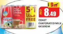 Mango Hypermarket LLC COAST Evaporated Milk offer