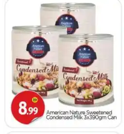 Bigmart AMERICAN NATURE Condensed Milk offer