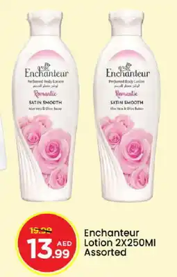 Mark & Save Enchanteur Body Lotion & Cream offer